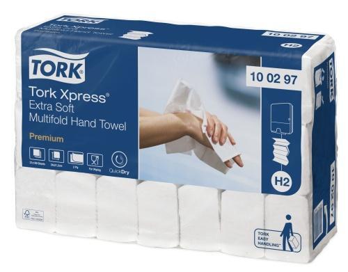 Papírové ručníky skládané TORK Xpress PREMIUM Extra Soft bílá TAD H2 - 1krt
