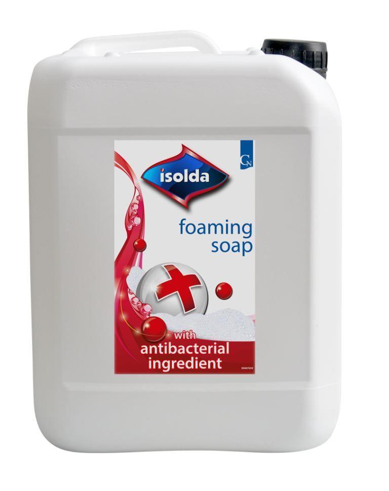 Pěnové mýdlo s antibakteriální přísadou, Isolda 5l