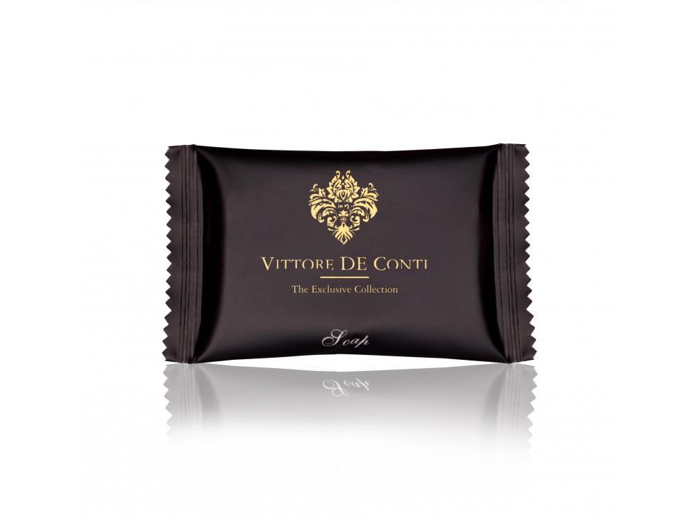 Luxusní hotelové mýdlo 15g v sáčku Vittore de Conti