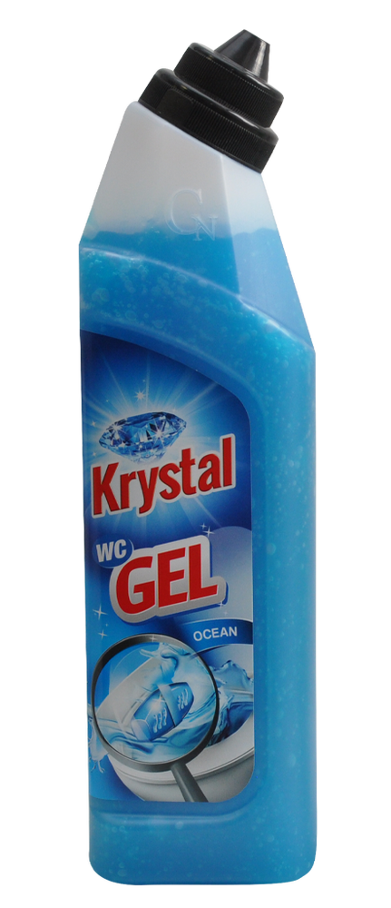 Krystal WC gel 750 ml modrý