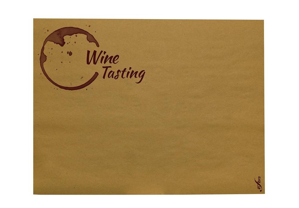 Jednorázové papírové prostírání Infibra Natur Wine Tasting 30x40cm - 500ks