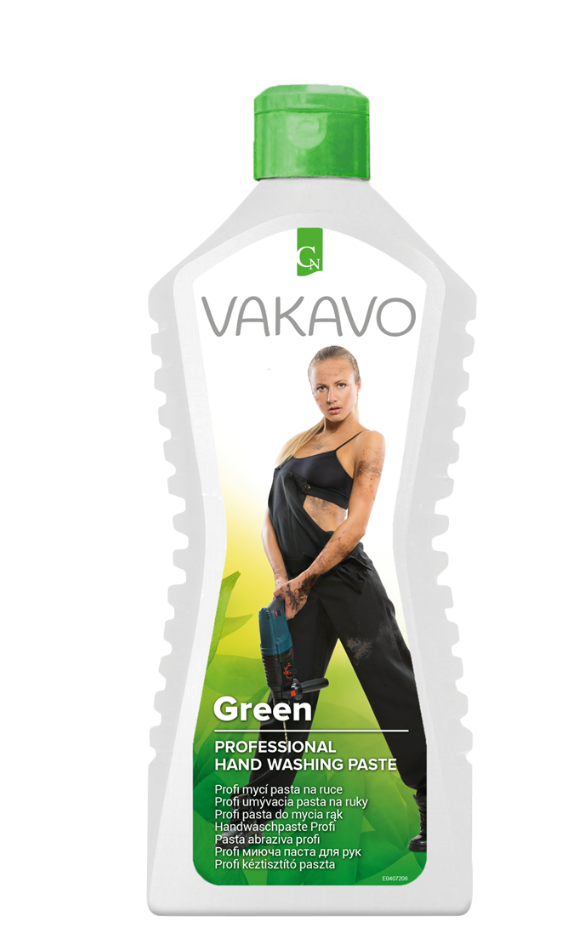 VAKAVO Green Prof tekutá mycí pasta na ruce 600g - 1ks