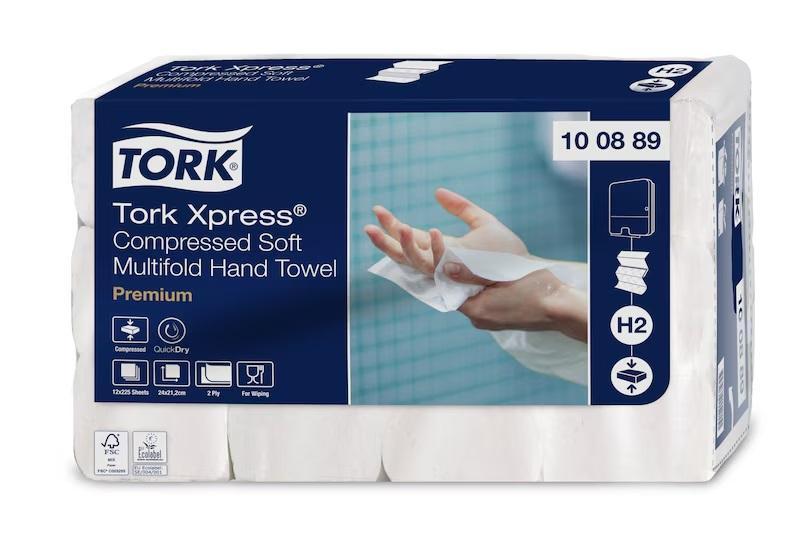 Papírové ručníky skládané TORK Xpress PREMIUM Soft bílá H2 2700ks - 1krt