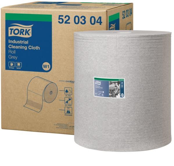 Netkaná textílie Tork Premium 520 velká role šedá - 1ks