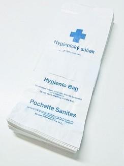 Hygienické sáčky do hygoboxu, papírové, baleno 100ks