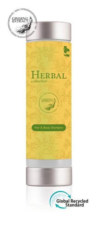 Hotelový vlasový a tělový šampón EPS 300ml Herbal - 15ks
