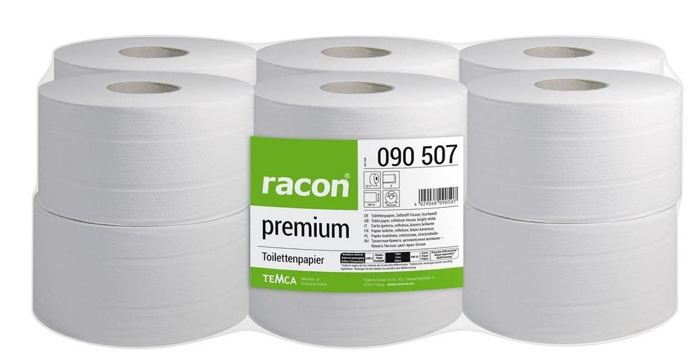 Toaletní papír Mini Jumbo role Racon Premium 2vrstvy