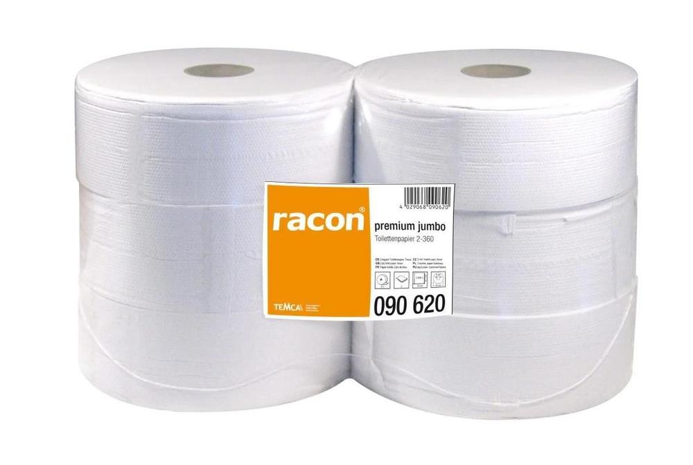 Toaletní papír Jumbo role Racon Premium 2vrstvy