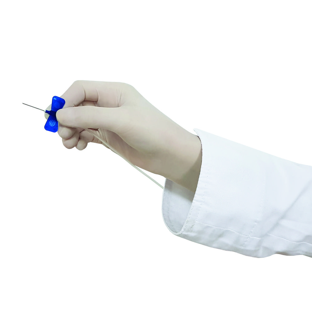 Rukavice vyšetřetřovací latex s pudrem easyCARE č.7/S - 100ks