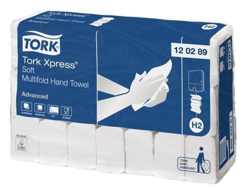 Papírové ručníky skládané TORK Xpress ADVANCED Soft bílá H2 3780ks - 1krt
