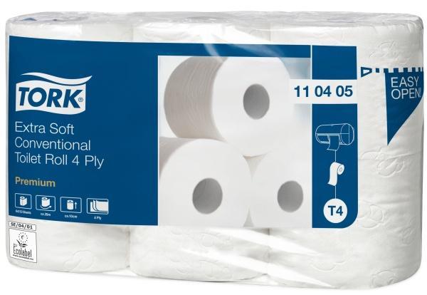 Toaletní papír TORK Premium Extra Soft 4vrstvy 153 útržků T4 - 6ks
