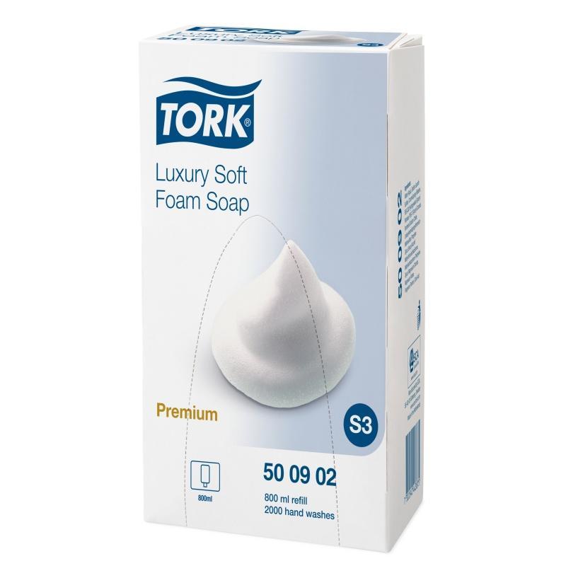 Luxusní pěnové mýdlo TORK Premium 800ml S3 - 1ks