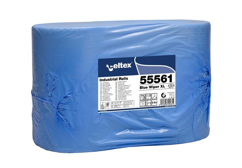 Průmyslová papírová utěrka CELTEX Blue Wiper XL1000, šířka 36cm - 2ks