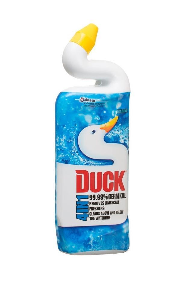 Duck WC 750ml modrý