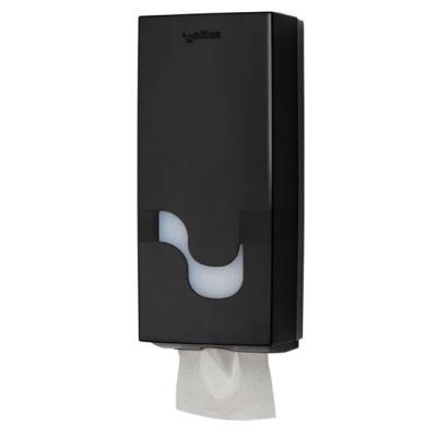 Zásobník Celtex na skládaný toaletní papír černý plast