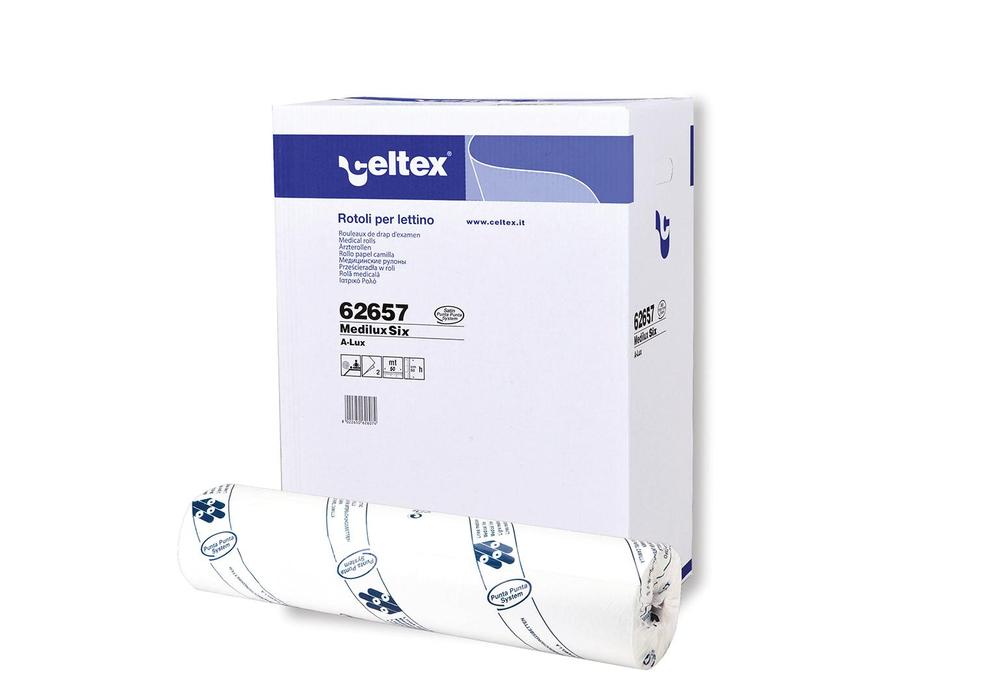 Podložky na vyšetřovací lůžka CELTEX Medilux šíře 60cm, 2vrstvy,50m - 9ks