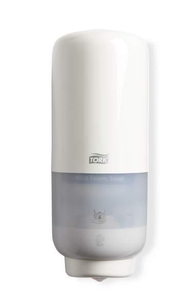 Bezdotykový dávkovač na pěnové mýdlo TORK bílý S4