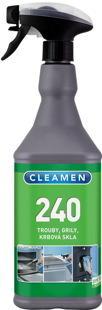 Cleamen 240 trouby, grily, krbová skla 1,1 kg