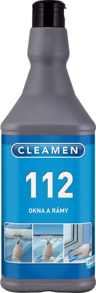 Cleamen 112 okna a rámy 1l