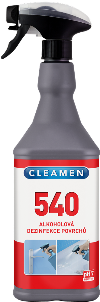 Cleamen 540 alkoholová dezinfekce povrchů 1 l