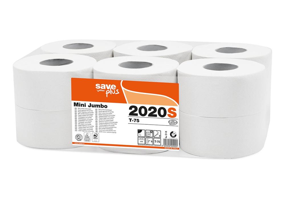Toaletní papír Mini Jumbo CELTEX S-Plus 2vrstvy - 12ks