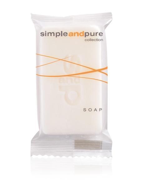 Hotelové mýdlo 15g v sáčku Simple and Pure - 250ks