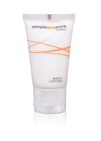 Hotelové tělové mléko v tubě 30ml Simple and Pure - 50ks