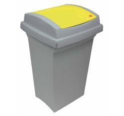 Nádoba na tříděný odpad - objem 50 l (žlutá - plasty)