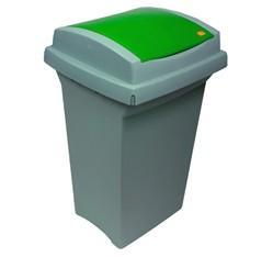 Nádoba na tříděný odpad - objem 50 l (zelená - sklo)