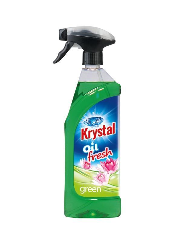 Krystal  olejový osvěžovač zelený Rain Forest 750ml