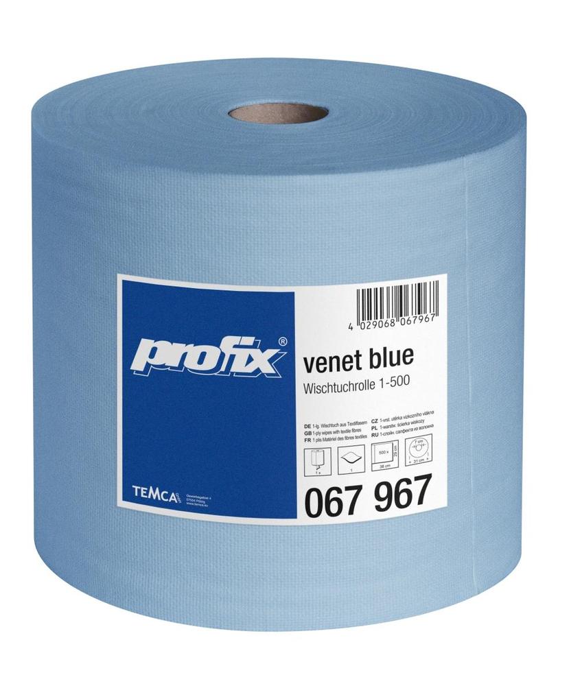 Průmyslová role malá TEMCA Profix venet blue 500 modrá - 1ks