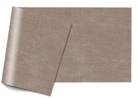 Papírový ubrus Infibra 100x100cm efekt netkané textílie - cappucino 20ks