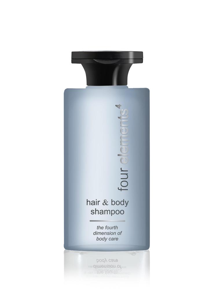 Luxusní hotelový tělový a vlasový šampon v lahvičce Four Elements 40ml - 50ks