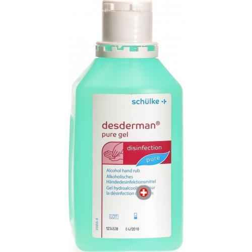Alkoholový dezinfekční přípravek Desderman pure gel 500ml