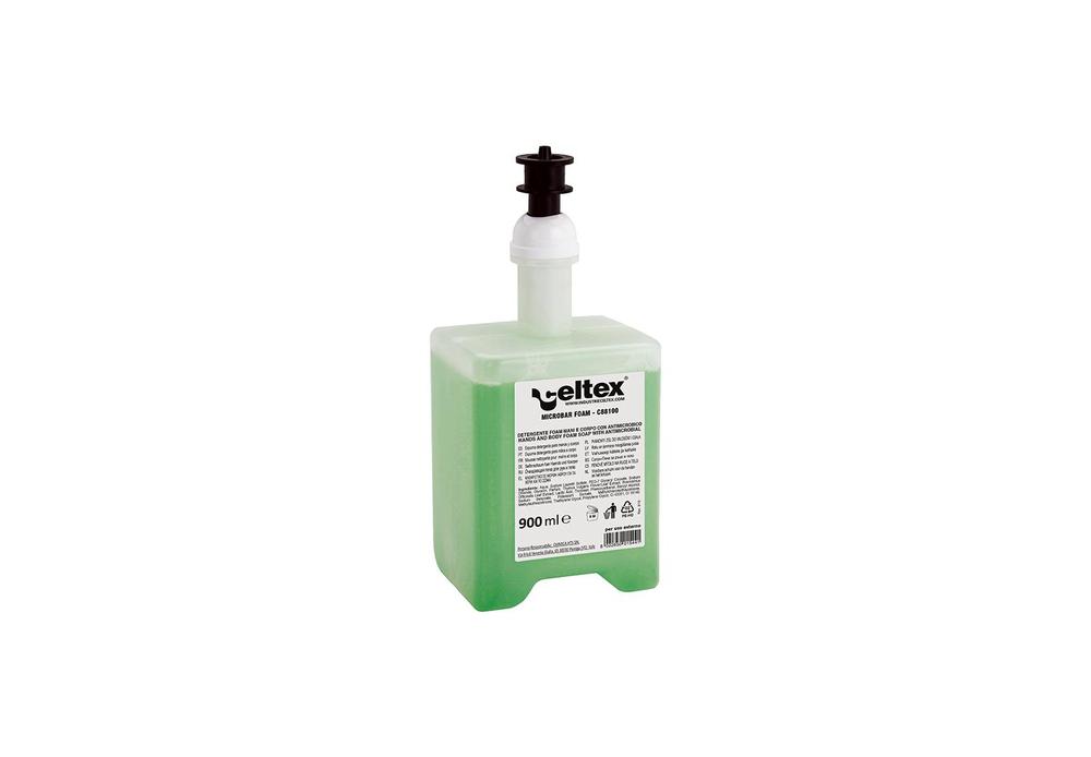 Pěnové antimikrobiální mýdlo na ruce i tělo CELTEX 900ml - 1ks