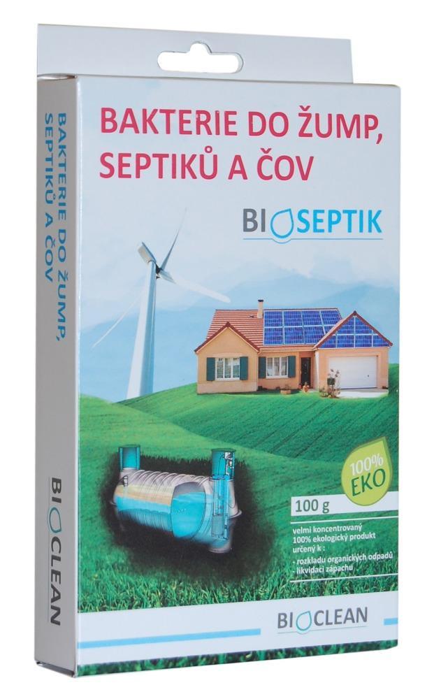 Bakterie do žump, septiků a ČOV - Bioseptik 100g