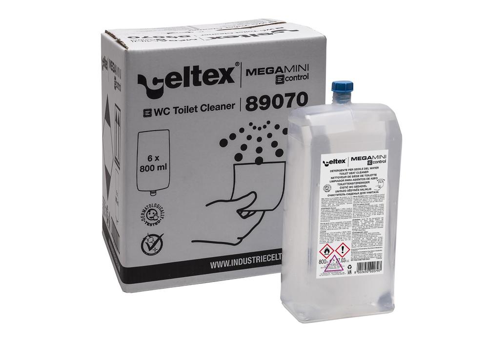 Čistič WC sedátek pro bezdotykový dávkovač CELTEX 800ml 