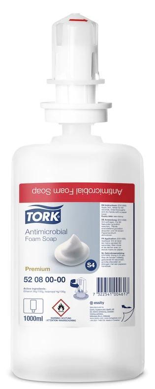 Pěnové mýdlo TORK Premium Antimikrobiální 1l S4