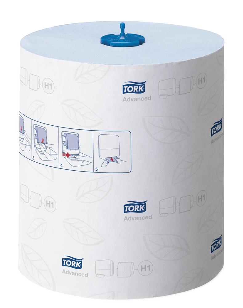 Papírové ručníky v MATIC roli TORK ADVANCED modré H1 - 6ks