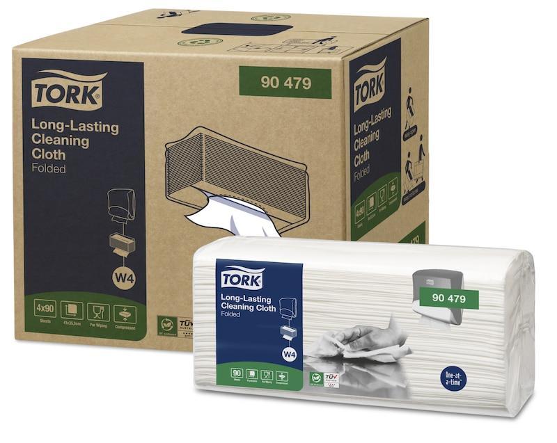 Netkaná textílie Tork Premium Purolin citlivé čištění Top Pak W4 - 90ks