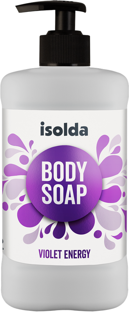 ISOLDA Violet energy body soap 400ml