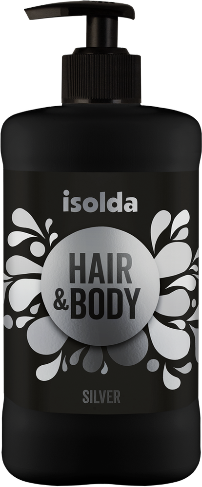 ISOLDA Silver line Hair&Body shampoo 400ml