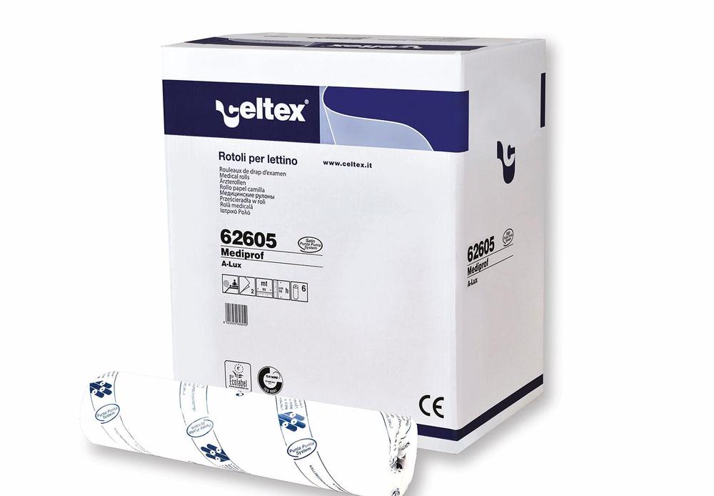 Podložky na vyšetřovací lůžka CELTEX Mediprof šíře 50cm, 2vrstvy, 80m - 6ks