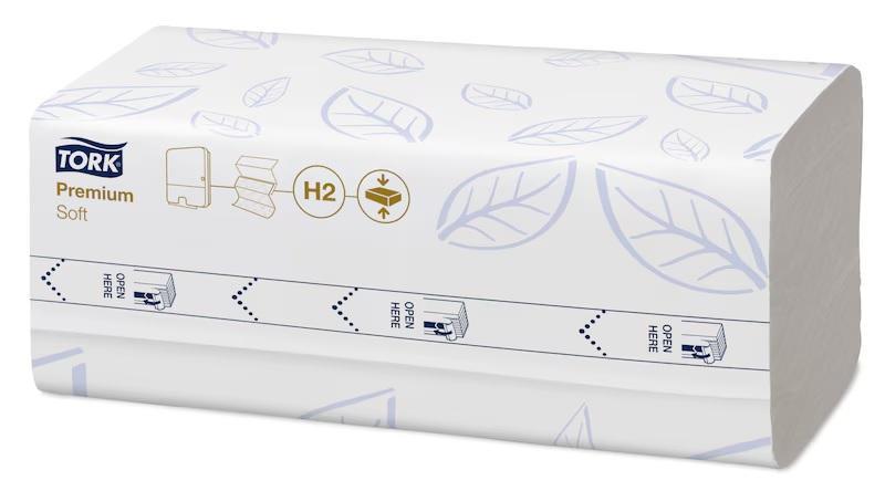Papírové ručníky skládané TORK Xpress PREMIUM Soft bílá H2 2700ks - 1krt