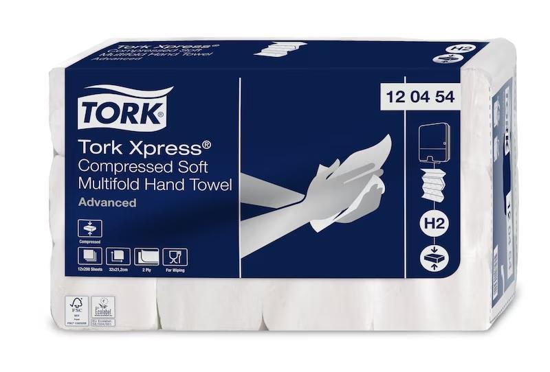 Papírové ručníky skládané TORK Xpress ADVANCED Soft bílá H2 2400ks - 1krt