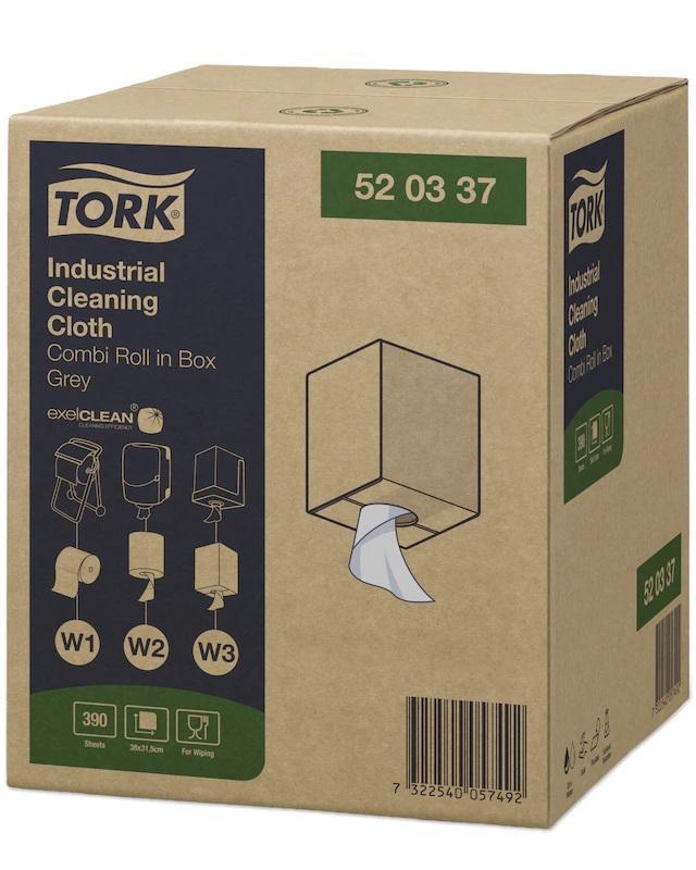 Netkaná textílie Tork Premium 520 malá role šedá - 1ks